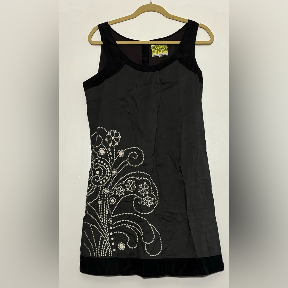 Anthropologie Vintage Embroidered Mini